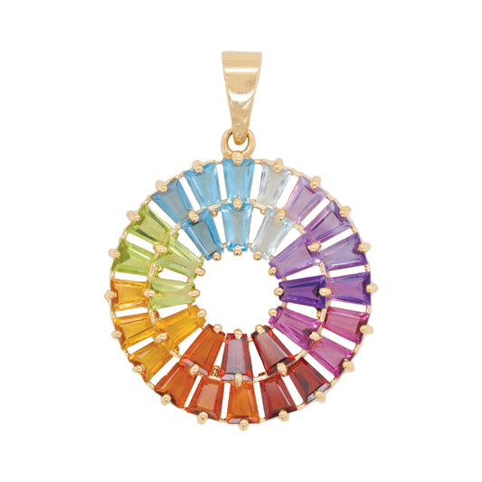 Rainbow Orbit Pendant