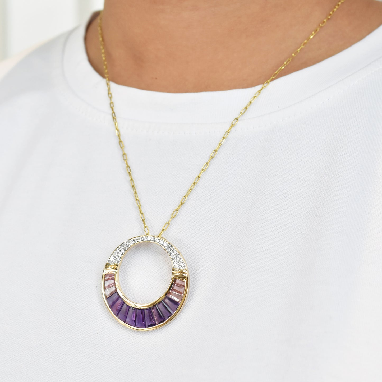 Amethyst Cleopatra Pendant
