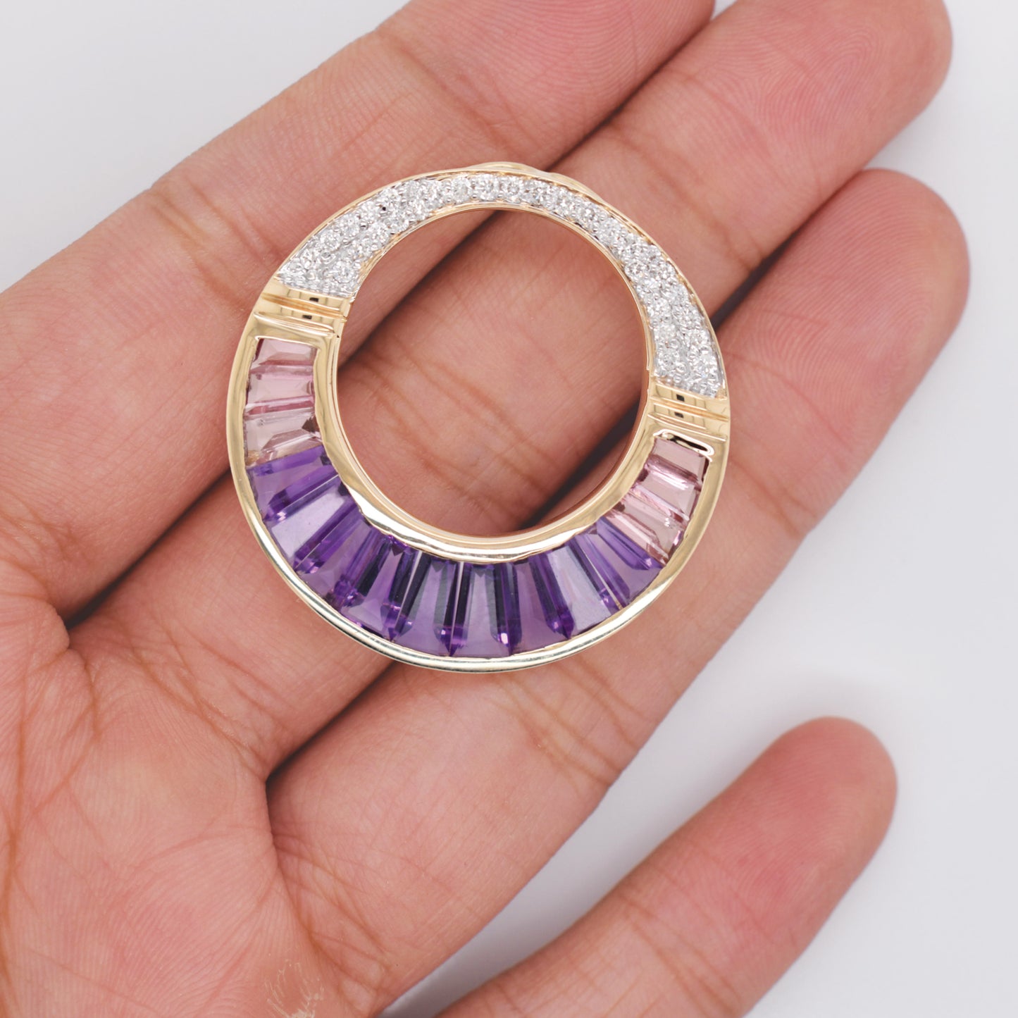 Amethyst Cleopatra Pendant