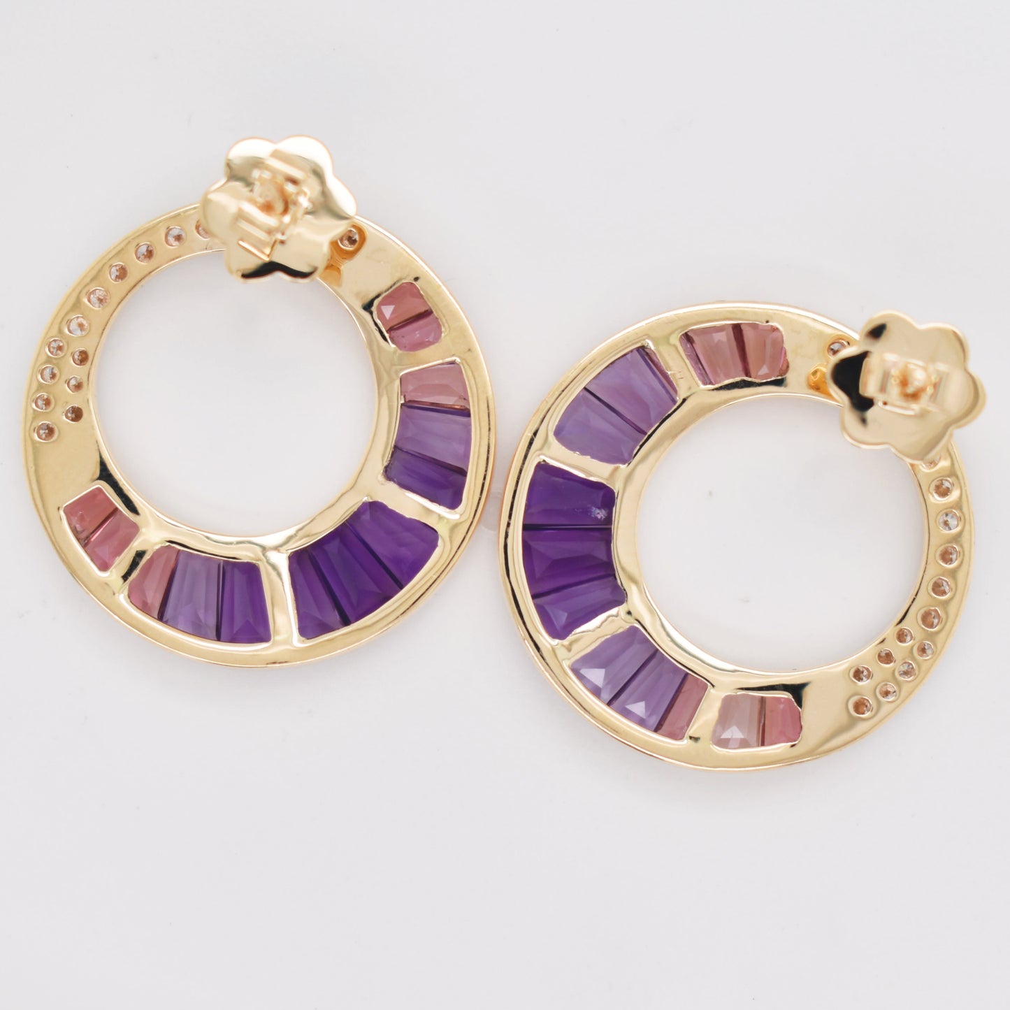 Amethyst Cleopatra Earrings