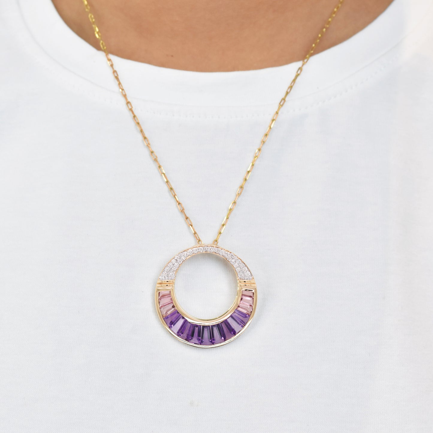 Amethyst Cleopatra Pendant