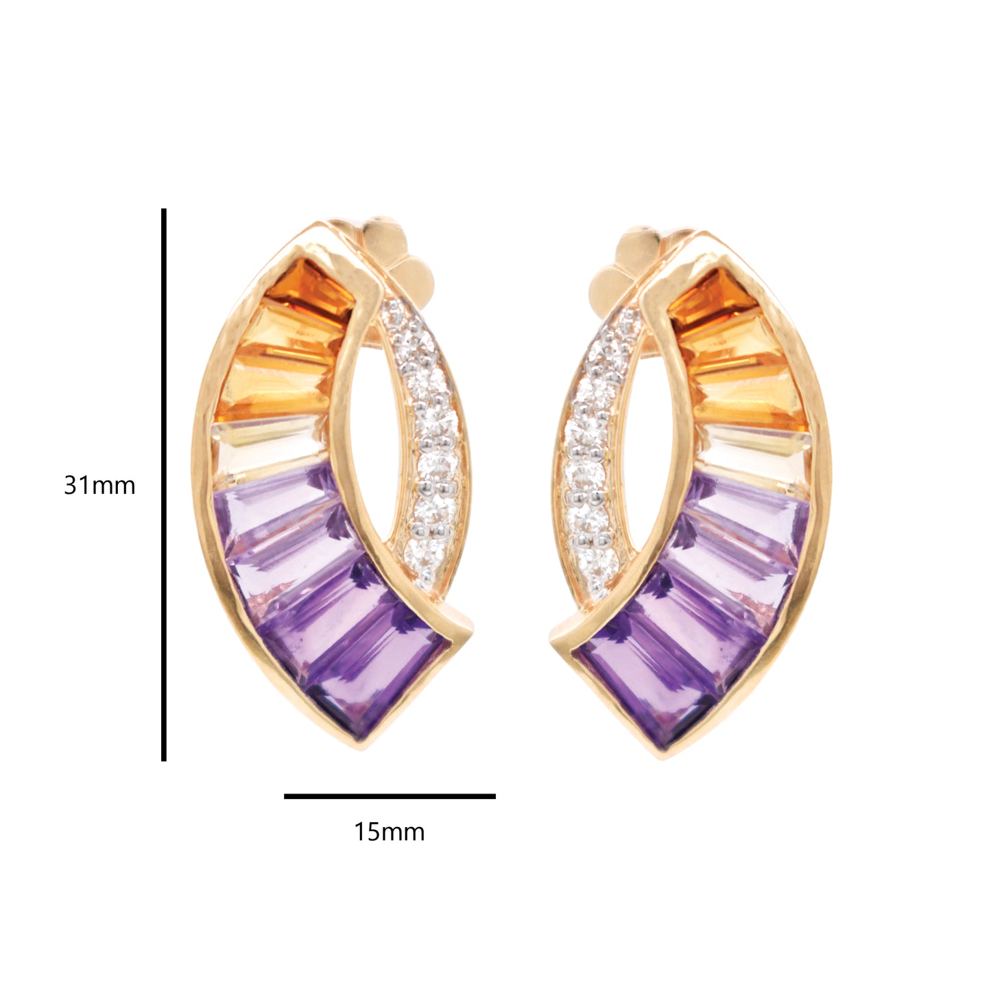 Sickle Ametrine Set
