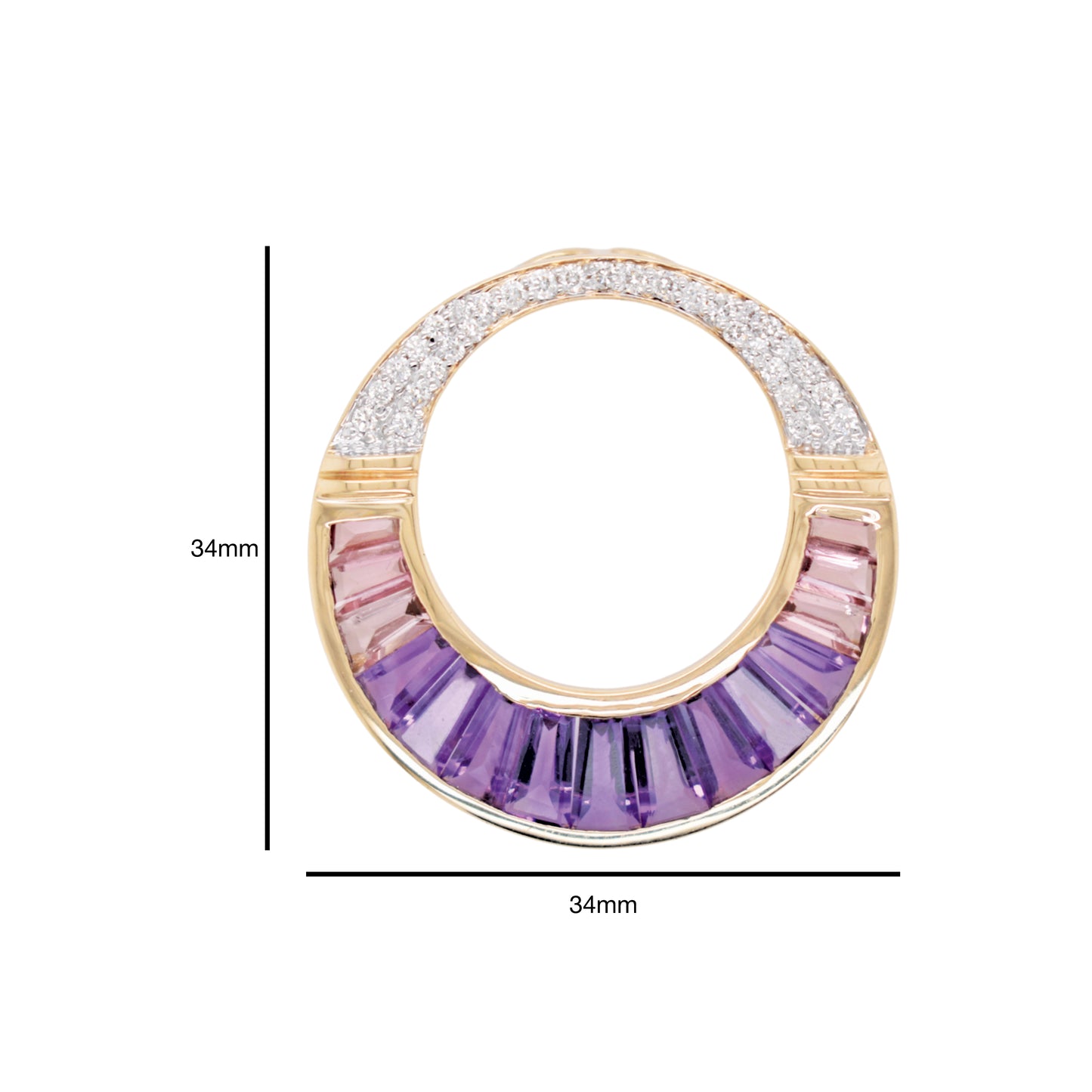Amethyst Cleopatra Pendant