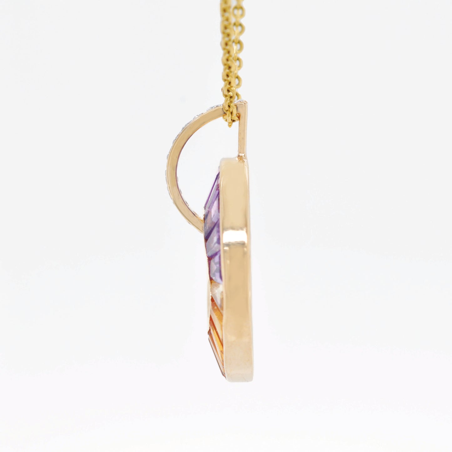 Circle Ametrine Pendant