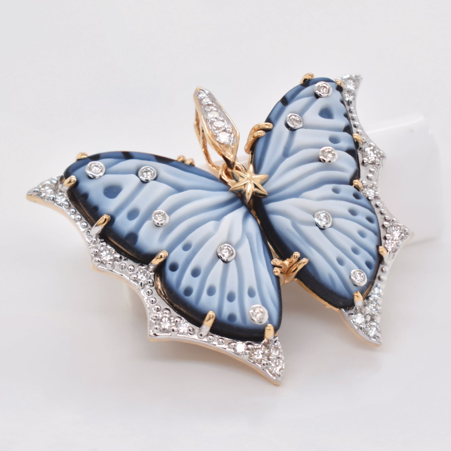 Agate Butterfly Pendant