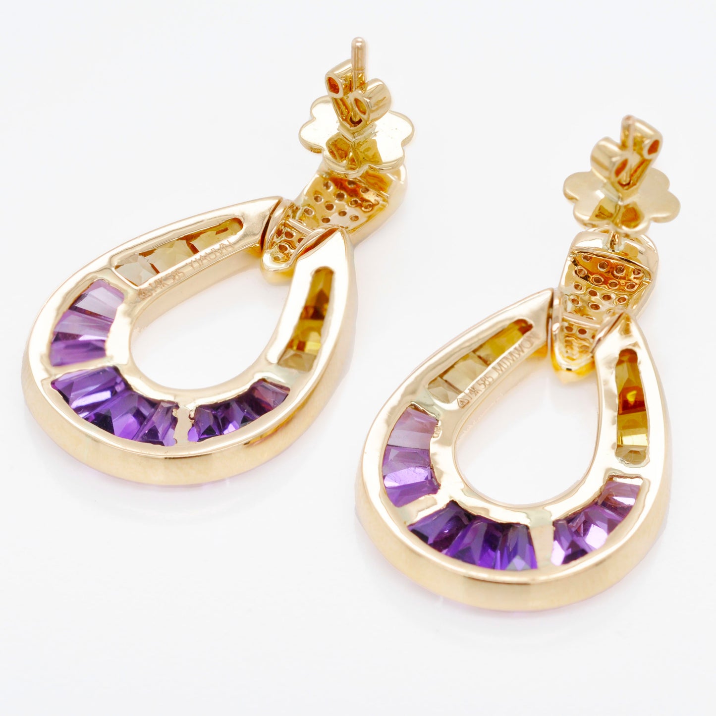 Doorknocker Ametrine Earrings