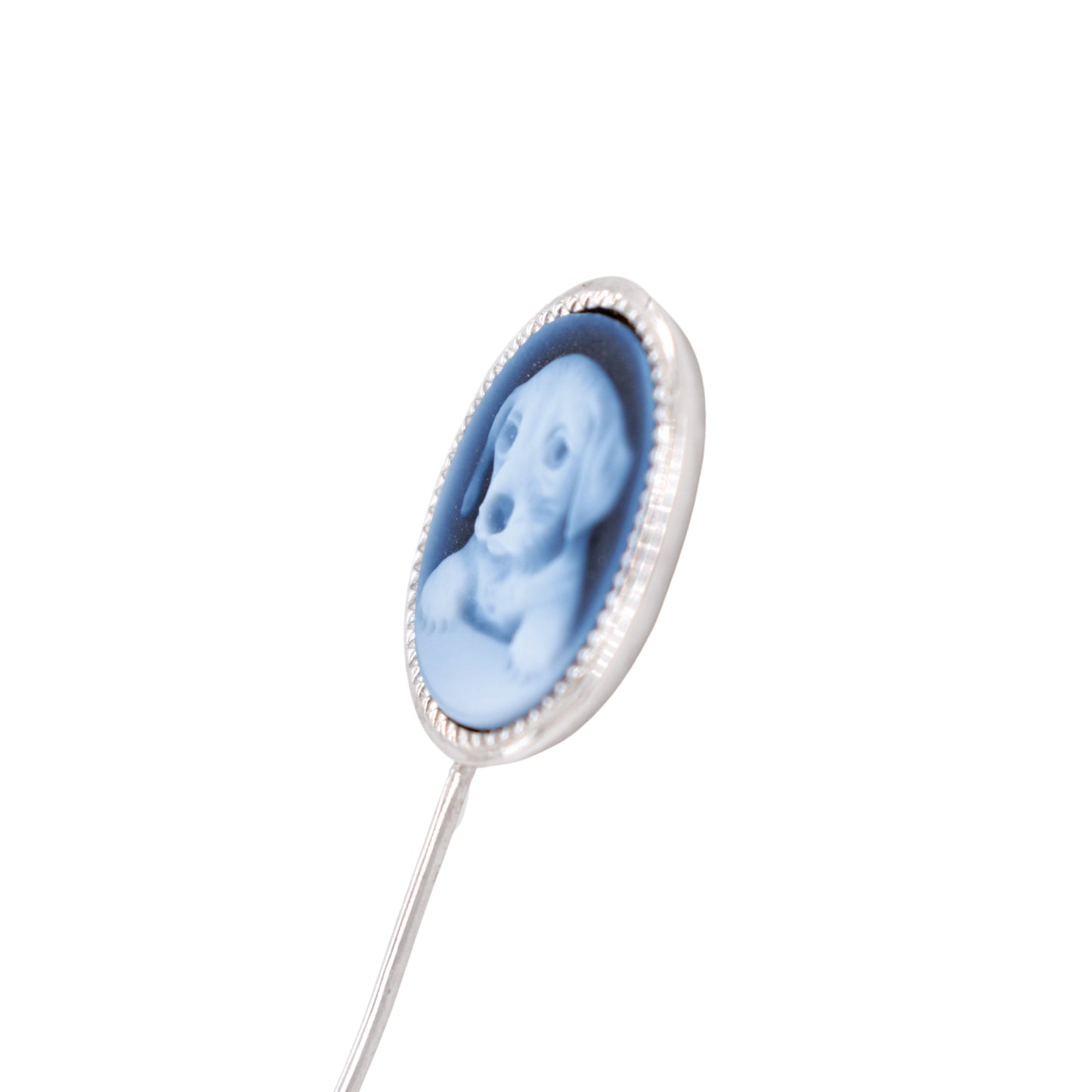Cameo Dog Lapel Pin