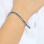 Tennis Line Bracelet with Diamonds