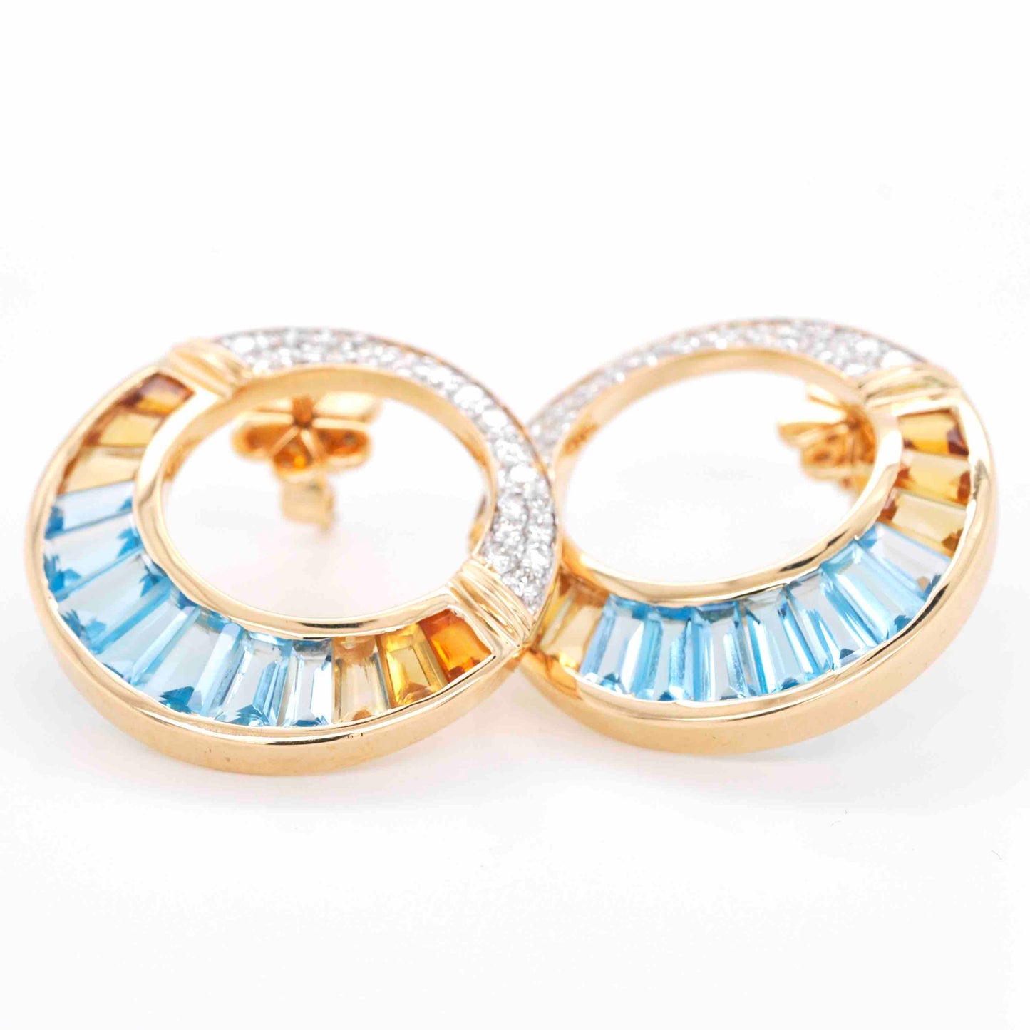 Baguette Stud Earrings