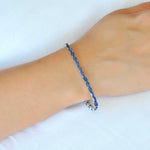 sapphire tennis bracelet