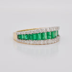 emerald diamond ring designs