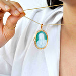 virgin mary pendant necklace