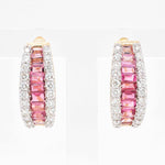 Huggie hoop earrings design