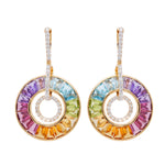 circle earrings
