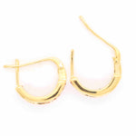 Buy Classic Ruby Bar Huggies