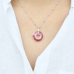 circle pendant necklace