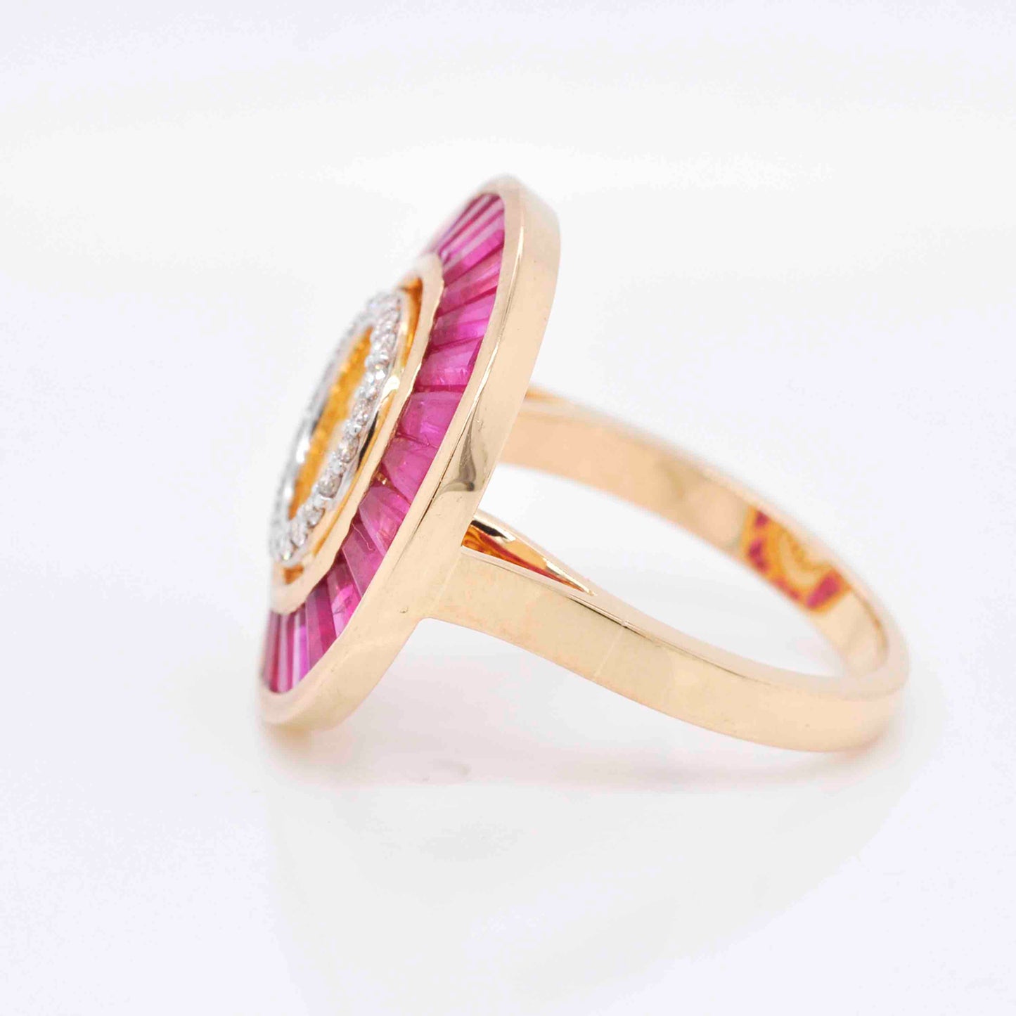 ruby ring with diamonds