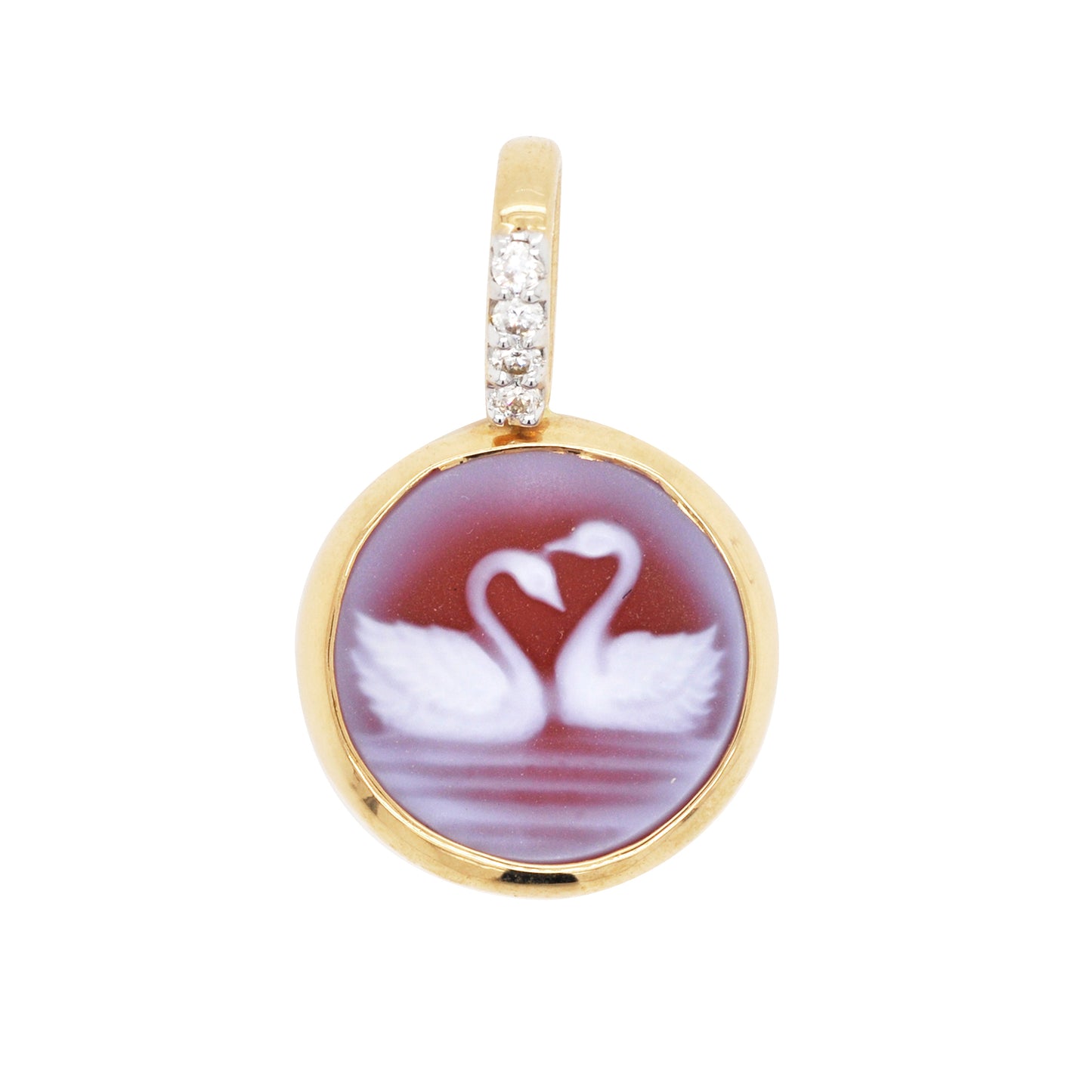 Swan pendant