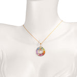 baguette diamond necklace