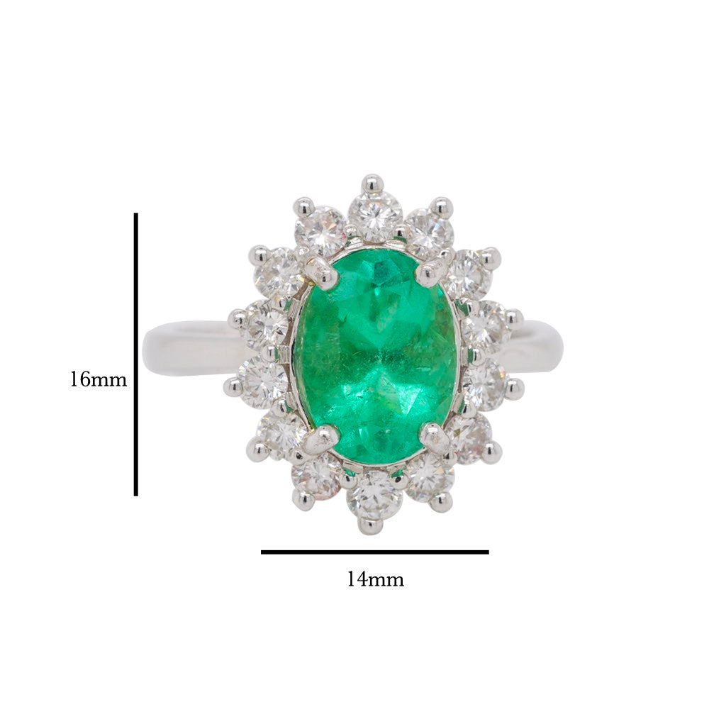 Natural Emerald Ring