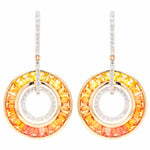 Yellow Sapphire Earrings