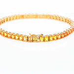 Sapphire gradient bracelet