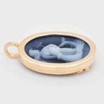 gold aquarius necklace