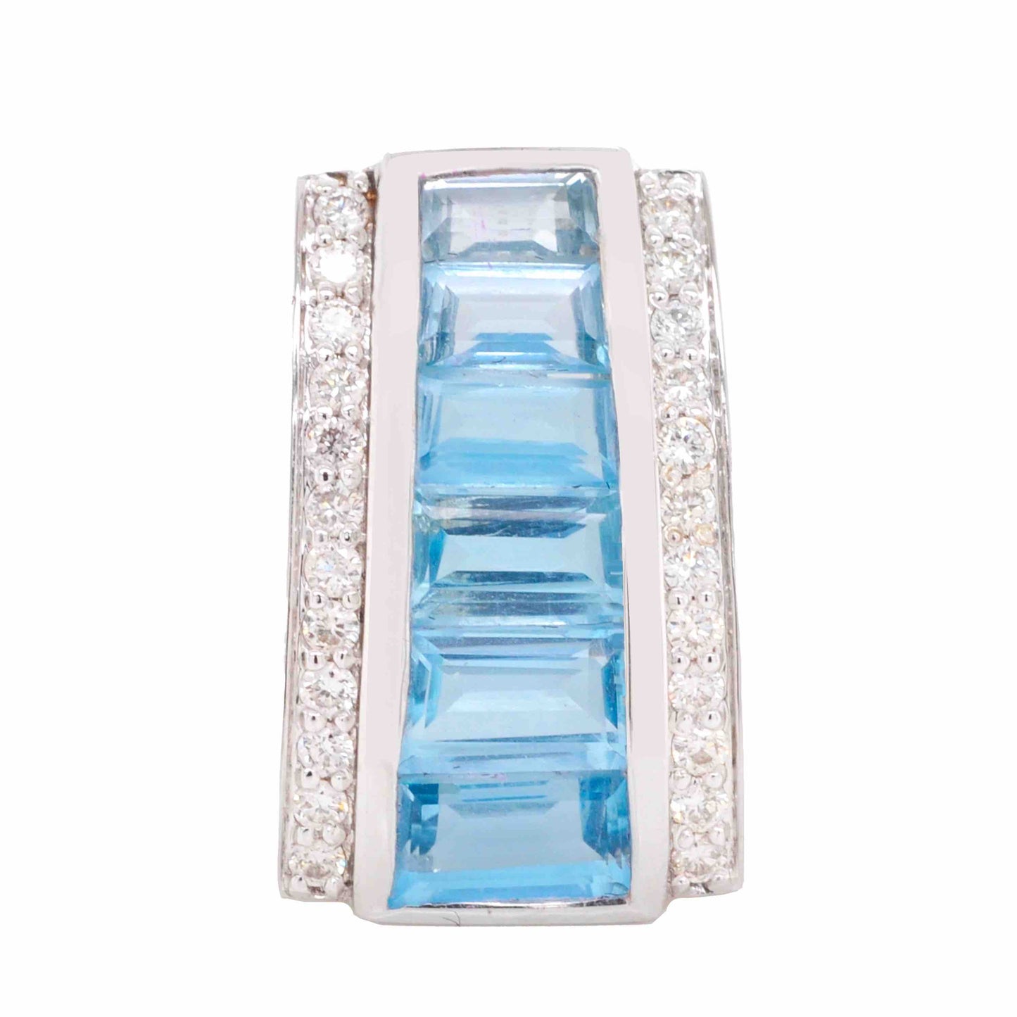 london blue topaz pendant