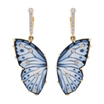 butterfly dangle earrings