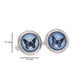 Hand-Carved Butterfly Agate Cameo Cufflinks - Vaibhav Dhadda Jewelry