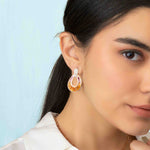 doorknocker earrings gold
