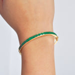 Emerald Gemstone Bracelet