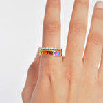 gold eternity band