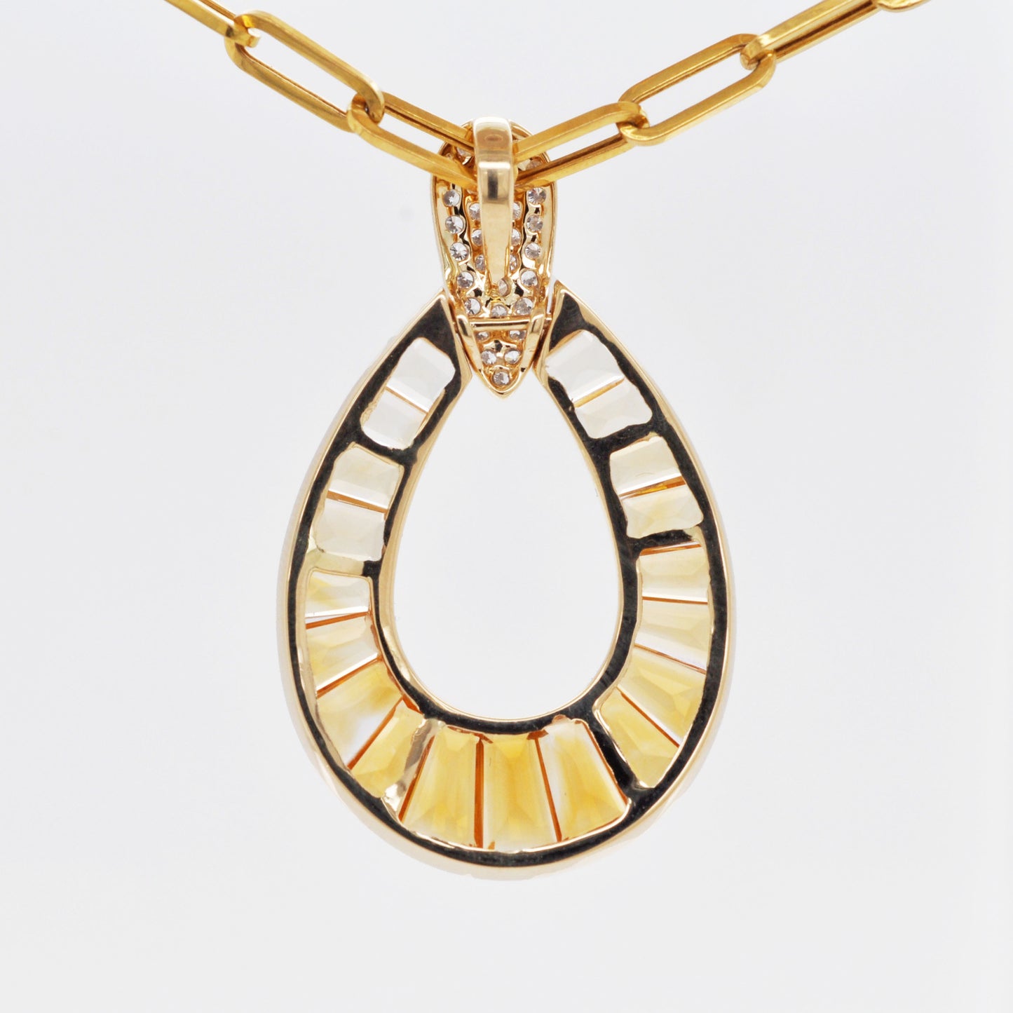 natural gemstone pendant