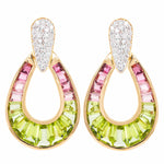 doorknocker earrings gold | David webb doorknocker earriongs