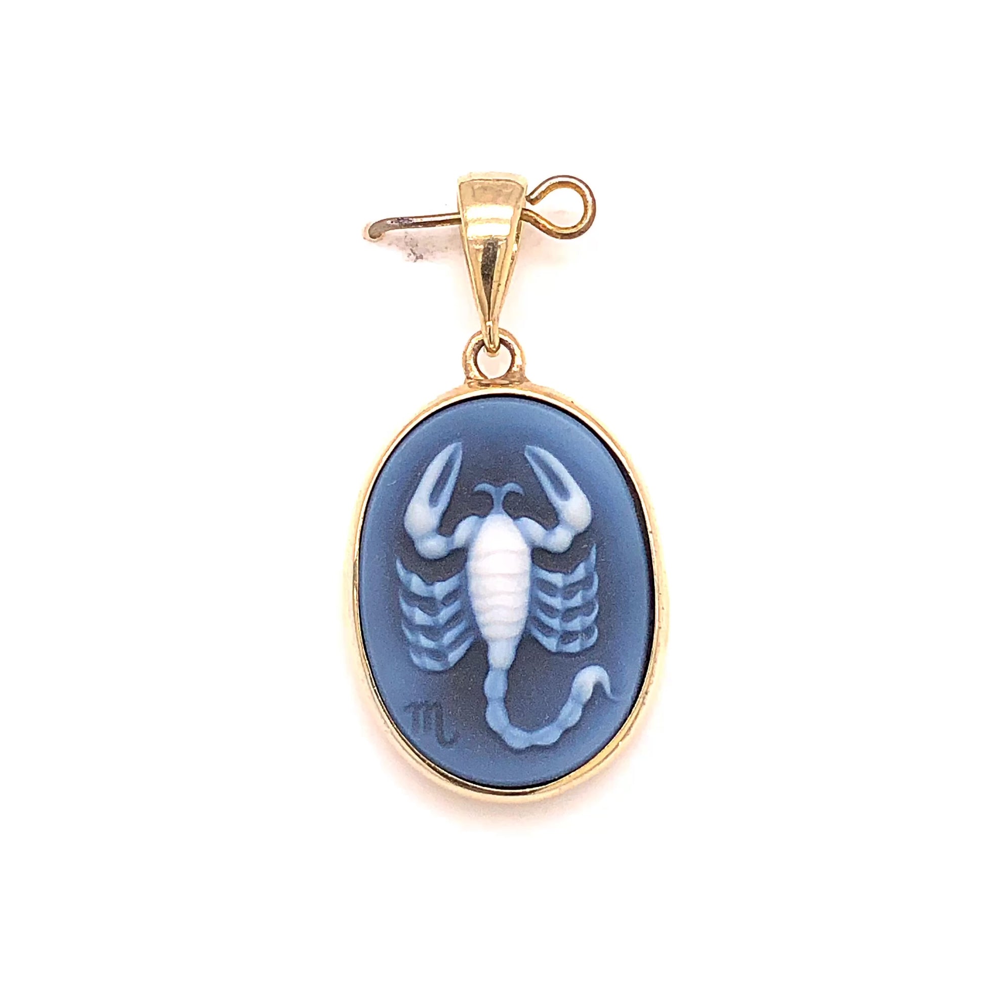 Gold Scorpio Pendant