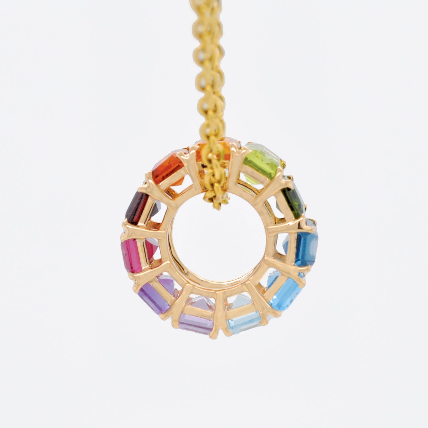 Multi Circle Round Pendant