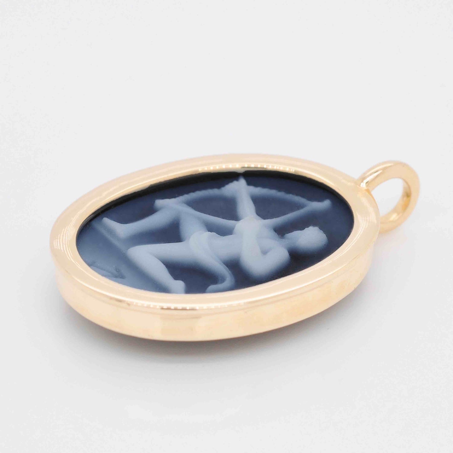 gold sagittarius necklace