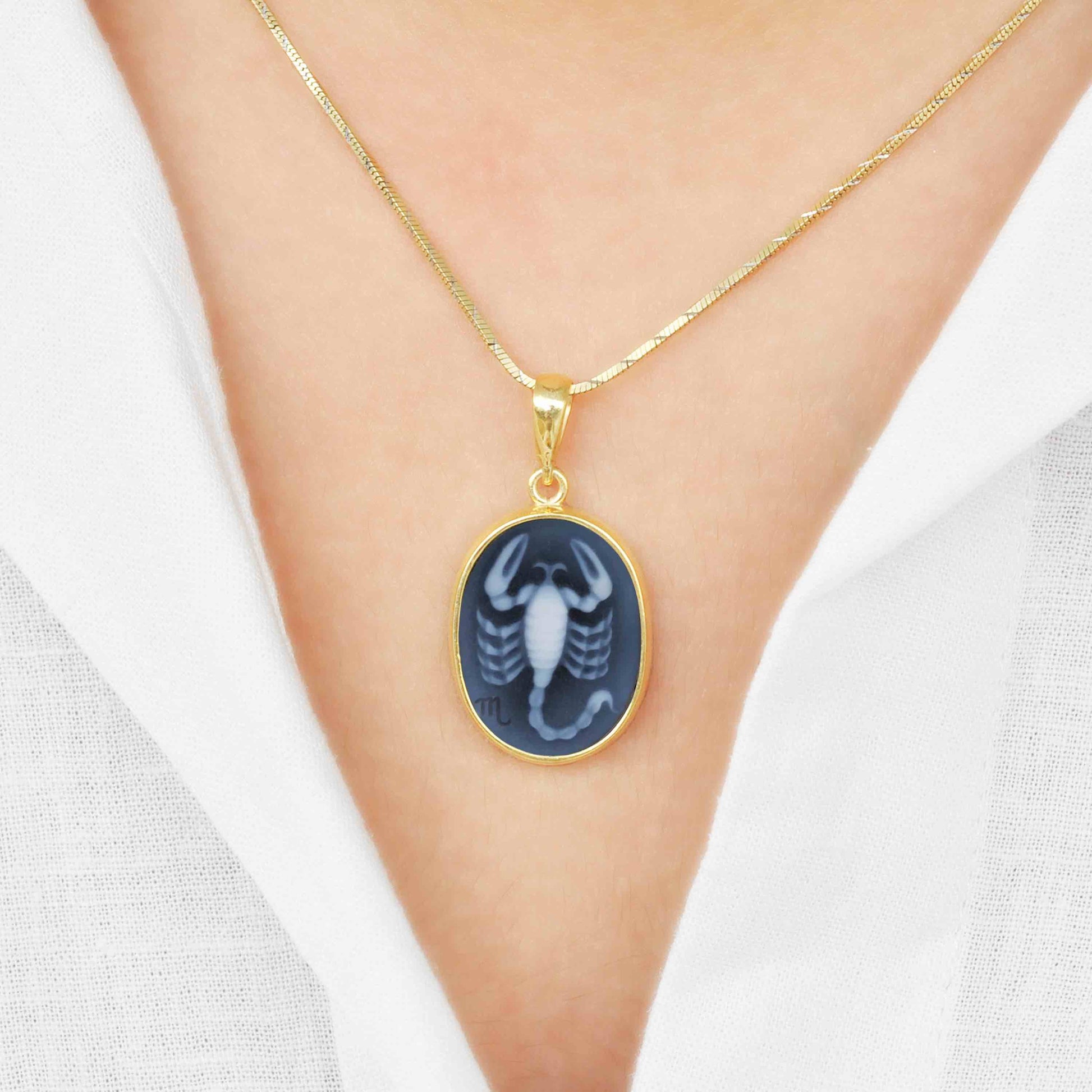 Scorpio Gold Pendant