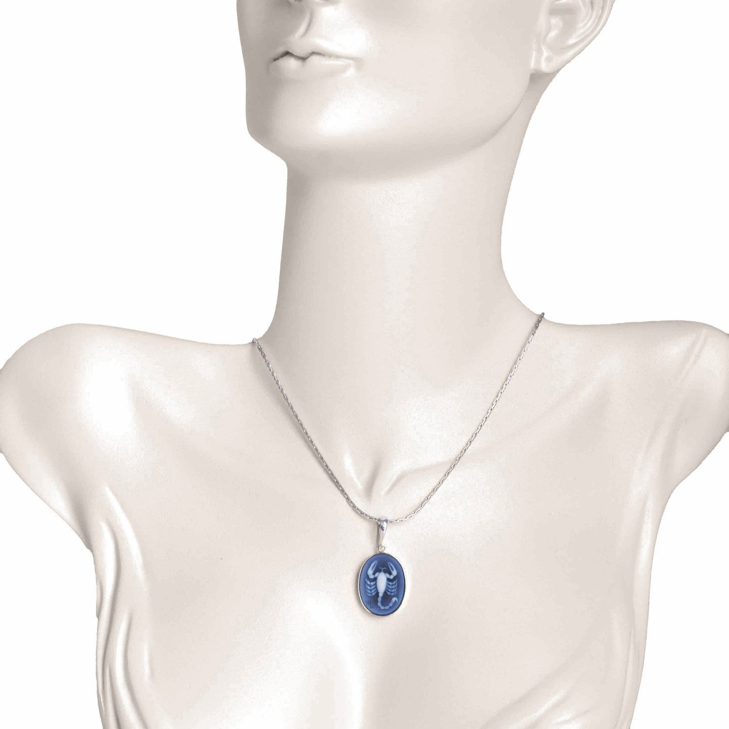 Skorpion-Kamee-Sternzeichen-Anhänger