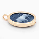 zodiac sign necklace gold