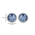 Three Wise Monkey Agate Cameo Cufflinks - Vaibhav Dhadda Jewelry