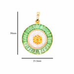 Tsavorite Garnet Pendant