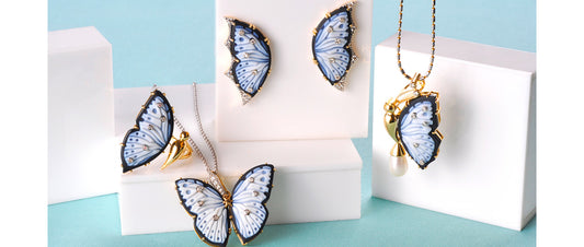 Butterfly jewelry collection