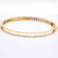 multi color gemstones bracelet yellow gold