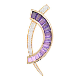 amethyst pendant necklace