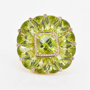Peridot Cocktail Ring