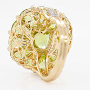 Peridot Cocktail Ring