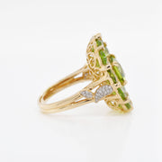 Peridot Cocktail Ring