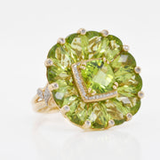 Peridot Cocktail Ring